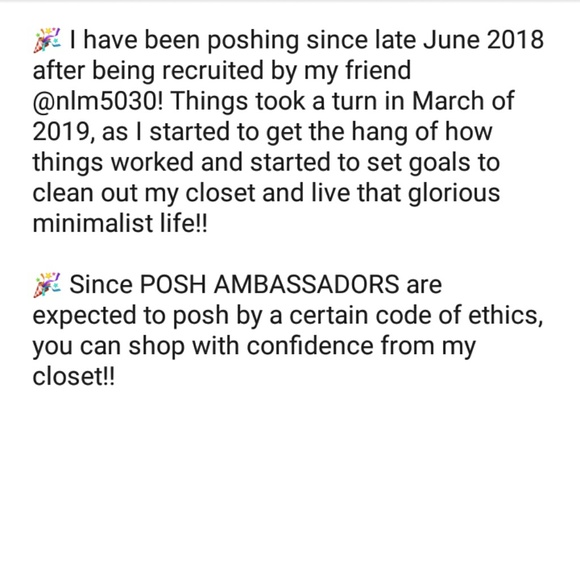 ๐ POSH AMBASSADOR ๐ - Picture 3 of 8